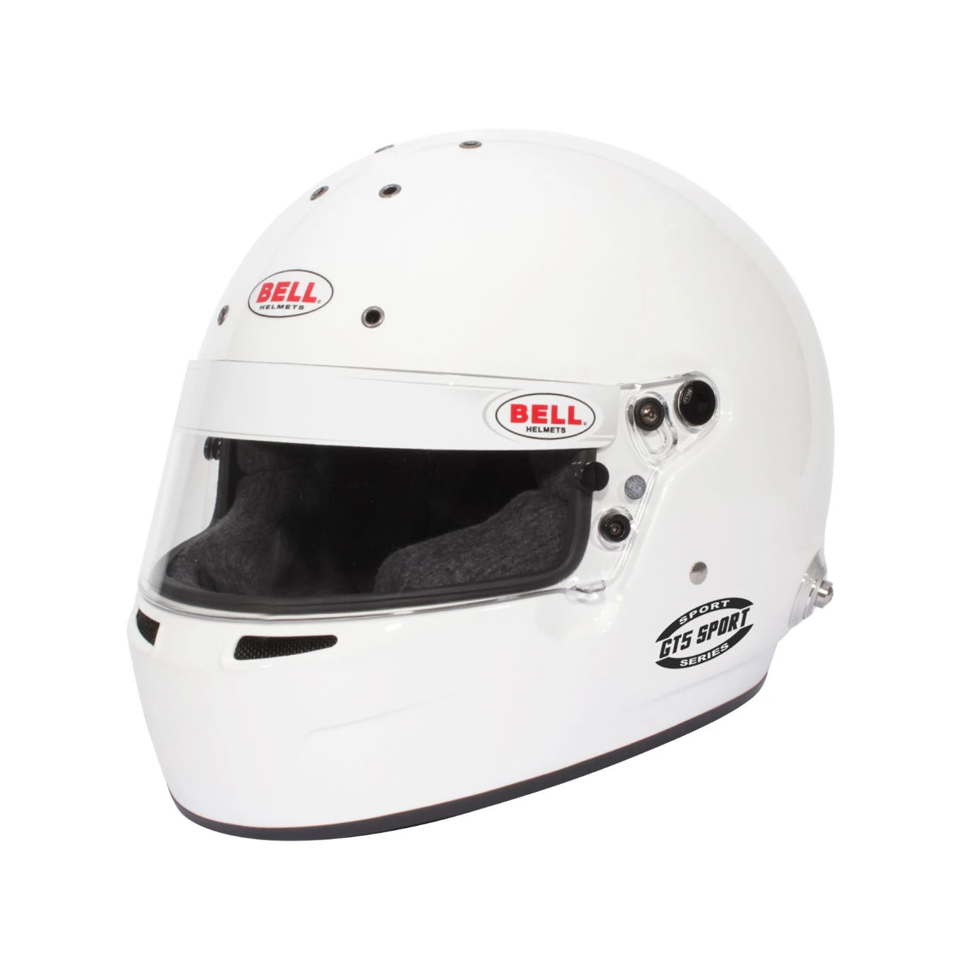 Casque Intégral BELL GT5 Sport (HANS) Blanc FIA 8859-2015