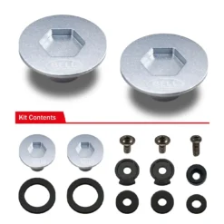 Kit Visserie BELL Pour Visières SE07 Argent
