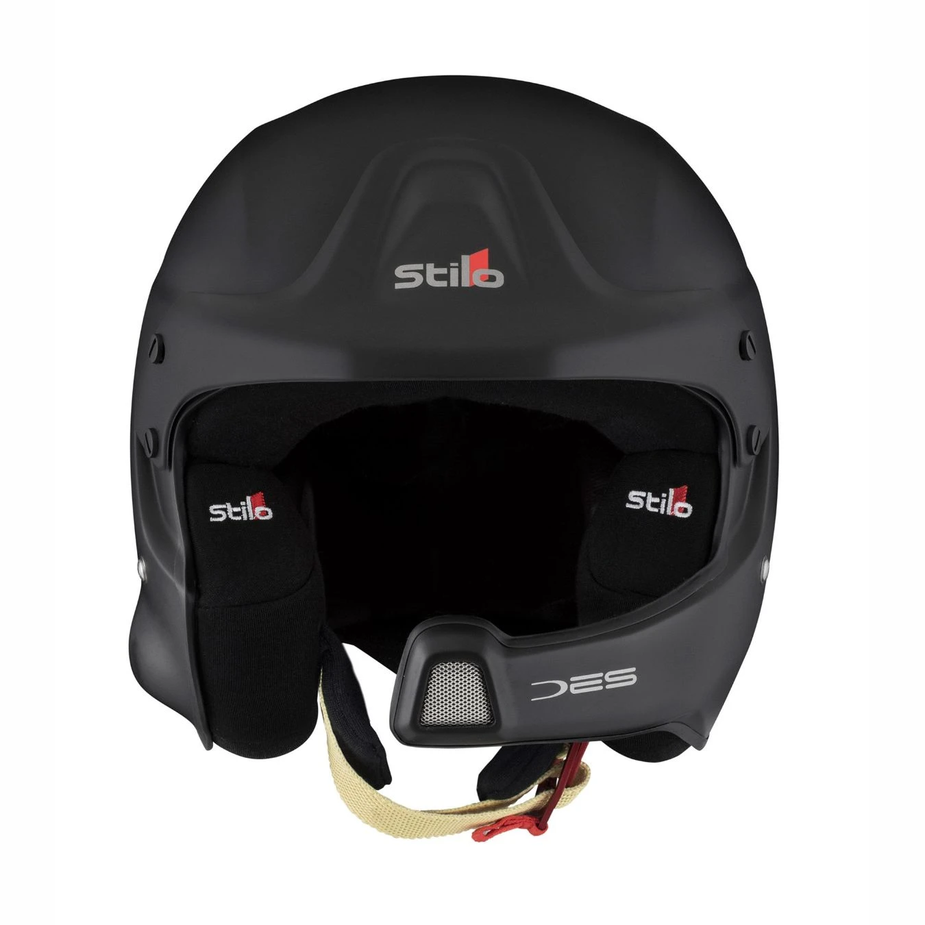 Casque FIA Jet STILO WRC DES Rally Composite Noir Mat SNELL SA2015