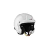 Casque FIA Jet STILO WRC DES Turismo Composite Blanc Intérieur Noir SNELL SA2015