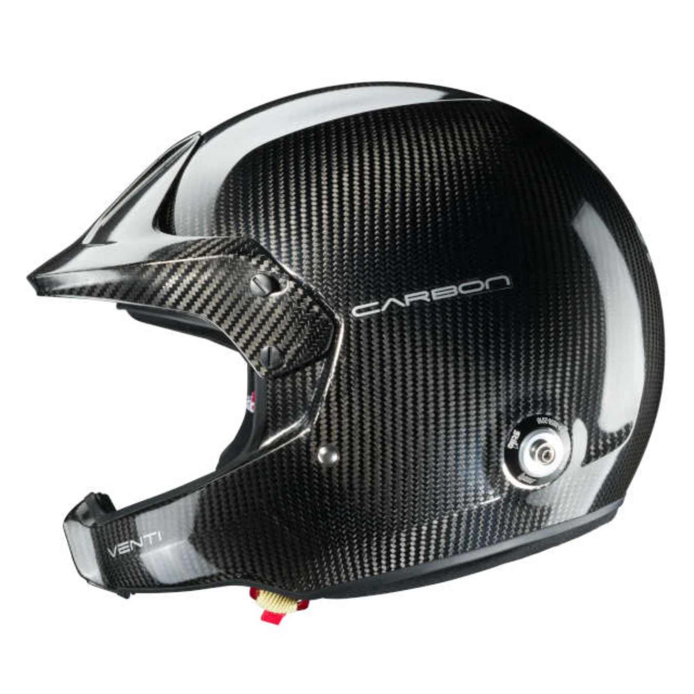Casque FIA Jet STILO WRC Venti Turismo Carbon SNELL SA2020 Taille M – Image 3